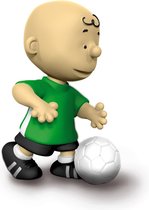 Snoopy/peanuts speelfiguurtje Charlie soccer