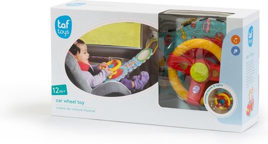 Taf Toys Activiteiten centrum voor in de auto - Autostuurtje met echte auto  geluiden -... | bol.com