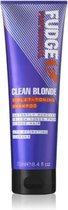 Fudge Clean Blonde Violet Toning Shampoo - 250 ml