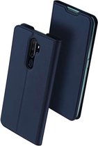 DUX DUCIS - Oppo A5 (2020) / A9 (2020) Wallet Case Slimline - Blauw