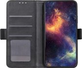 Casecentive Magnetische Leren Wallet case - Portemonnee hoesje - iPhone 12 Pro Max zwart