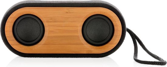 Xd Xclusive Speaker Bamboo X Bluetooth 18,5 Cm Zwart 2-delig | bol.com