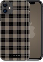 Lushery Hard Case voor iPhone 11 - Pretty in Plaid