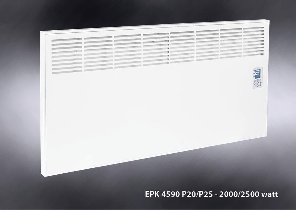 Ivigo elektrische verwarming professioneel 1500 watt -18 m² -programmeerbaar -Bewegingssensor -enz