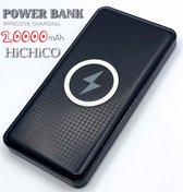 Power Bank Wireless Charger 10000mAh zwart – HiCHiCO