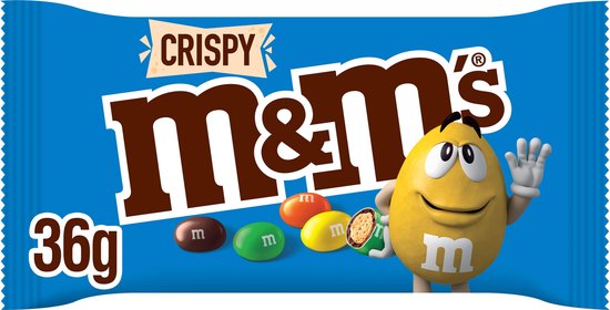 Bol Com M M S Crispy Melkchocolade Uitdeelzakjes 24 X 36 Gram Bol Com M M S Crispy Melkchocolade Uitdeelzakjes 24 X 36 Gram