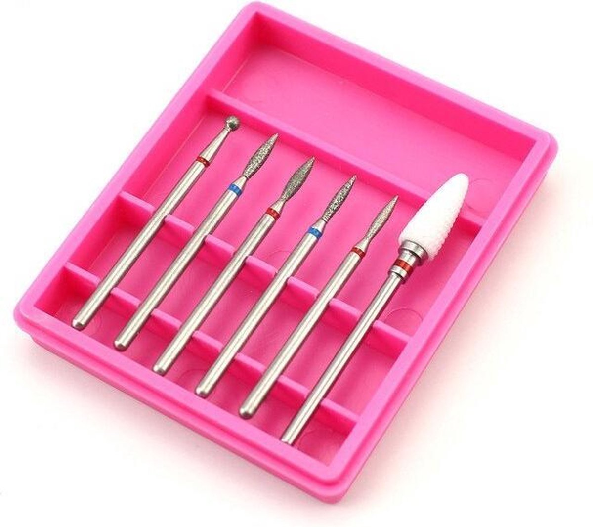 Keramische Frees - Nagel Frees - Keramische nagelboortjes - Pedicure en Manicure - Nagelfrees Bitje - Nagelboortjes - Keramische Nail Boren Set - 6 Stuks (11)