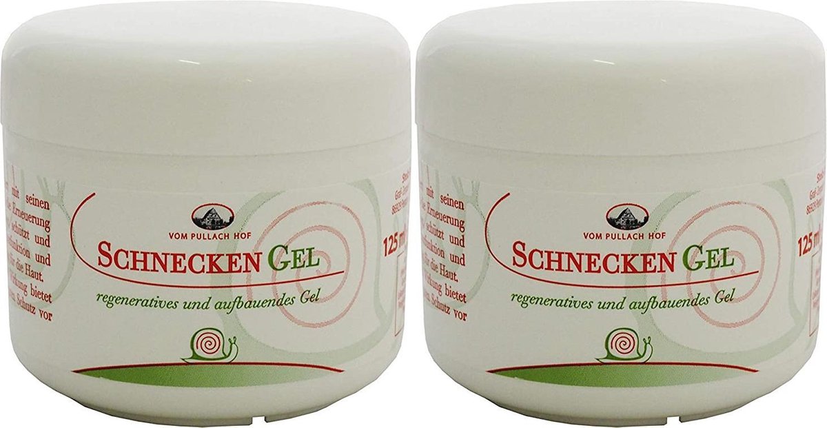 2x 125ml Slakkengel - Pullach Hof - slakkenzalf - slakkenslijm extract