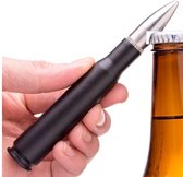 Lucky Shot USA Bullet Bottle Opener 50 Cal BMG "The Shark" flessenopener - Zwart (div. kleuren beschikbaar)