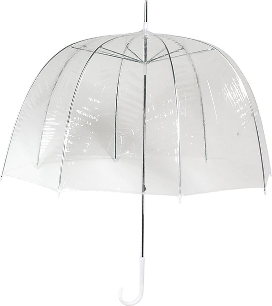 Paraplu - Koepelparaplu Transparant - Koepelparaplu PVC Diameter 76 cm |  bol.com