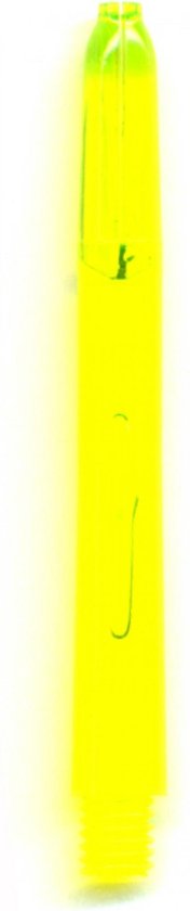 Afbeelding van het spel 5 sets (15 stuks)  Deflectagrip shafts GLO Yellow Medium 48mm
