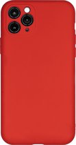 BMAX Siliconen hard case hoesje geschikt voor Apple iPhone 11 Pro Max / Hard Cover / Beschermhoesje / Telefoonhoesje / Hard case / Telefoonbescherming - Rood