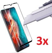 Full Cover 3D Edge Screenprotector - Geschikt voor Huawei P30 Pro (New Edition) - Glas - Transparant