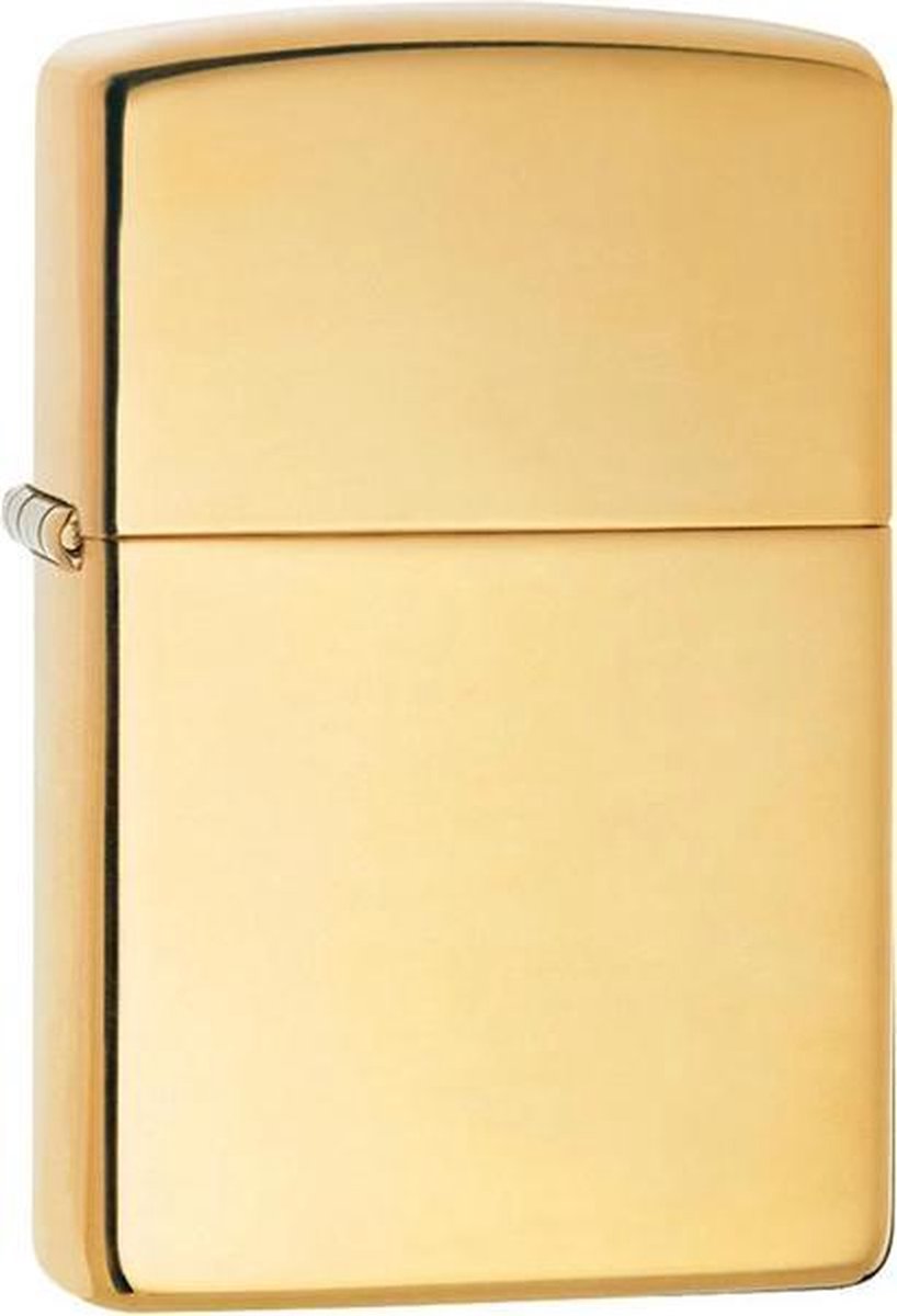 Zippo aansteker Brass High Polished Rotterdam