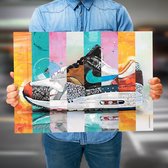 Poster - Nike Air Max Parra Atmos - 50 X 70 Cm - Multicolor