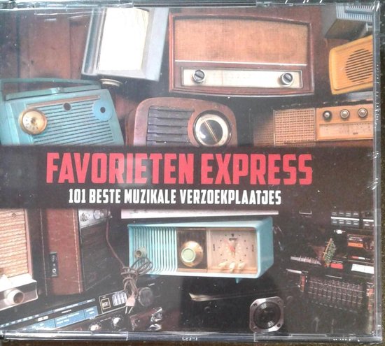Favorieten express - 101 beste muzikale verzoekplaatjes - 5 DUBBEL CD - Cliff Richard, Willeke Alberti, Ramses Shaffy, Lucille Star, Pat Boone, Johnny Cash, The Cats, Boney M, Benny Neyman