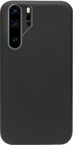 ADEL Premium Siliconen Back Cover Softcase Hoesje Geschikt voor Huawei P30 Pro - Zwart