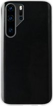 ADEL Siliconen Back Cover Softcase Hoesje Geschikt voor Huawei P30 Pro - Doorzichtig Transparant