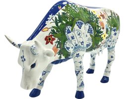 CowParade | Cow Art | Koe in Blauw | Groot Formaat | 30 cm | Pop Art