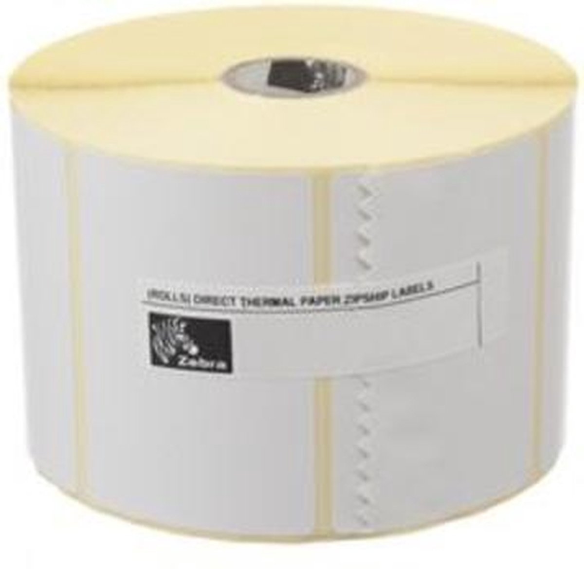 Zebra 3012883-T, Wit, Zelfklevend printerlabel, Papier, Direct thermisch, Permanent, 10,2 cm