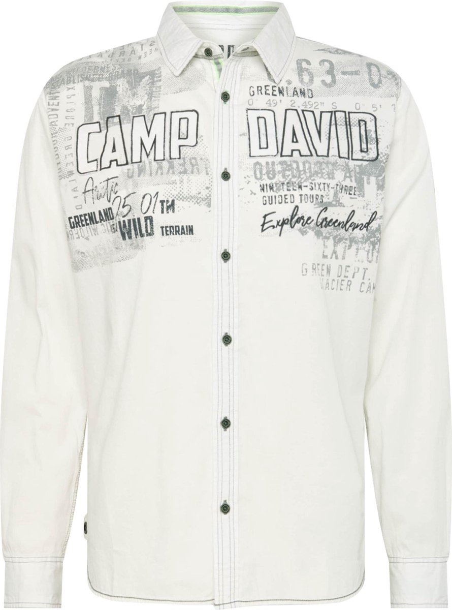Camp David overhemd Zwart-L | bol.com