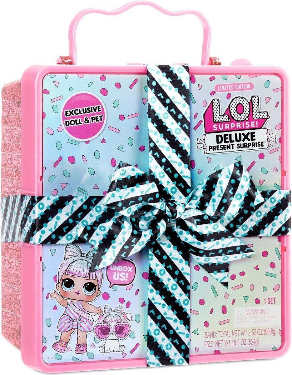 L.O.L. Surprise Deluxe Present Surprise Roze