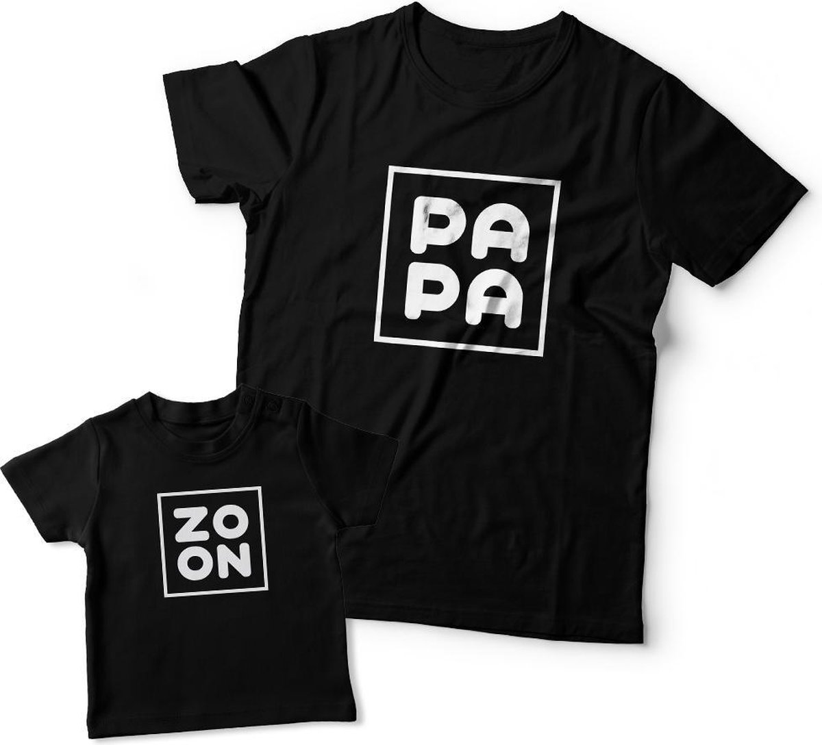 Matching shirts Vader & Zoon | Zoon & Papa | Papa maat S & Zoon maat 62 |  bol.com