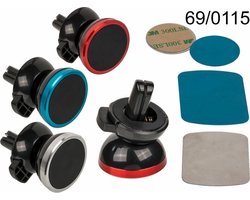 Magnetische telefoonhouder voor in de auto - Magneet - Ventilatierooster - Ventilator- GSM houder auto - Auto ventilatie - Smartphone - Mobielhouder - Autohouder - Auto telefoonhouder - Universeel