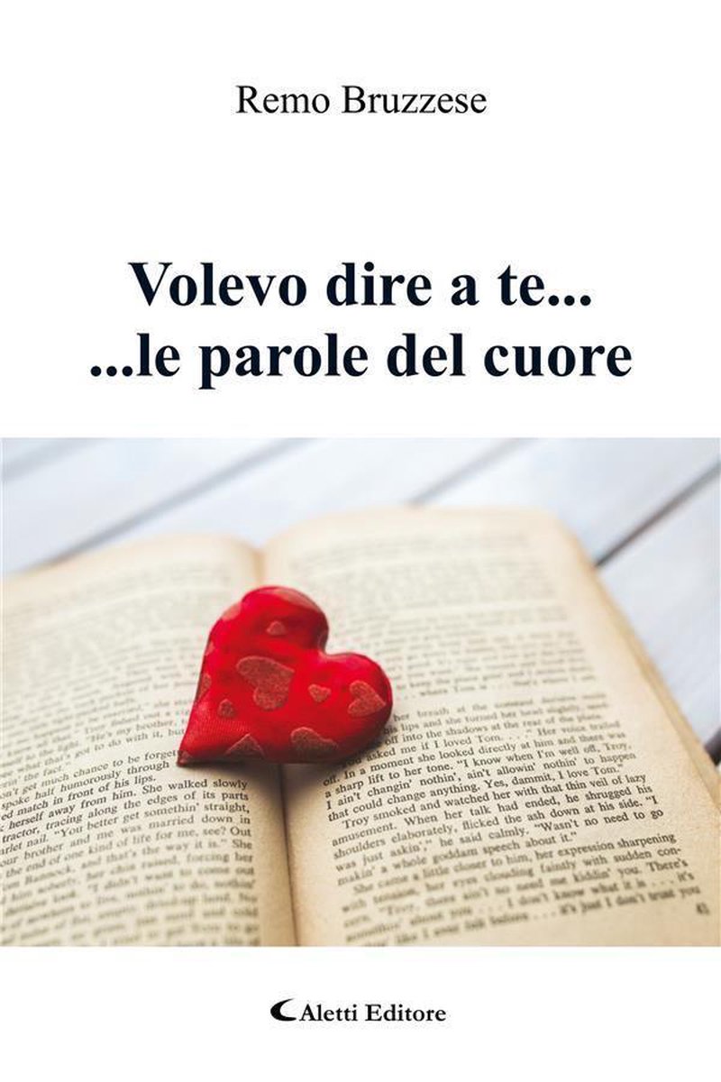 Bol Com Volevo Dire A Te Le Parole Del Cuore Ebook Remo Bruzzese Boeken