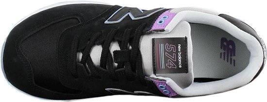 New Balance WL574 - Dames Sneakers Sport Casual Schoenen Zwart WL574SAU -  Maat EU 36.5 | bol.com