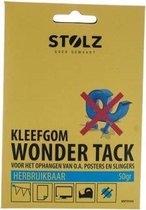 Stolz - Kleefgom Wonder tack - Kleef gum - Herbruikbaar - 50 gram