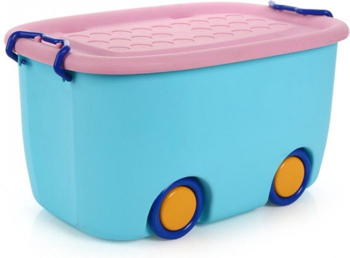 Opbergdoos voor Speelgoed met wielen– Opberg Speelgoed Organizer / Speelgoed  Container... | bol.com