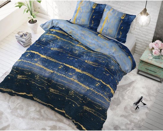 Sleeptime Scratchy - Dekbedovertrekset - Tweepersoons - 200x200/220 + 2 kussenslopen 60x70 - Blauw van Merkloos — afbeelding 3