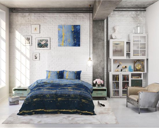 Sleeptime Scratchy - Dekbedovertrekset - Tweepersoons - 200x200/220 + 2 kussenslopen 60x70 - Blauw van Merkloos — afbeelding 5