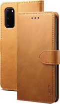 Samsung Galaxy A51 Leren Bookcase - Bruin - Portemonnee Hoesje - Pasjeshouder