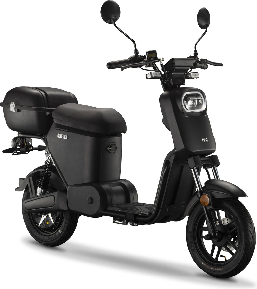 IVA E-GO S2 Elektrische Scooter Matzwart