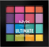 NYX Professional Makeup Ultimate Shadow Palette - Brights USP04 - Oogschaduw Oogschaduw Palet - 13,3 gr