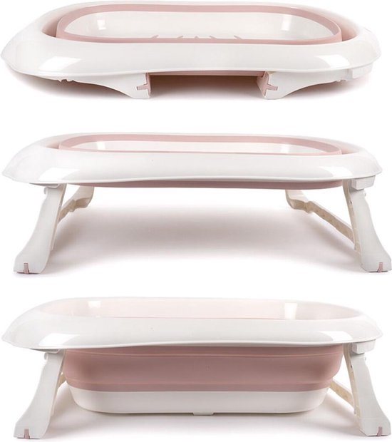Baignoire Bebe Baninni Reno Pliable Rose Bol Com