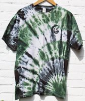 Colourful Waves - Rumble In The Jungle | Tie-Dye T-Shirt - Maat M