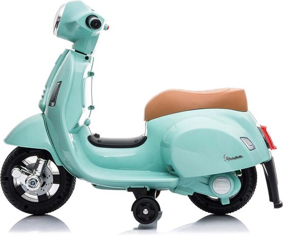 Nieuwe aankomst baas lanthaan Happy Baby Vespa electrische Mini kinder scooter Mint | bol.com