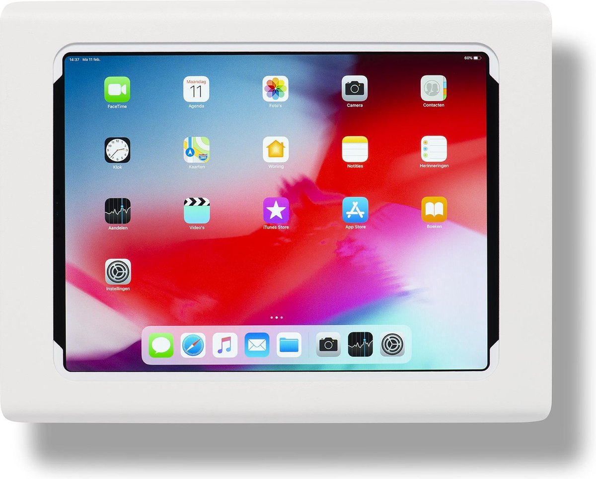 Tabdoq professionele iPad muurbeugel voor wandmontage compatibel met iPad Pro 12.9 inch (2018 - 2020)