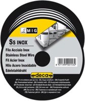 Fil de soudage DECA pour le soudage de l'acier inoxydable - Inox avec épaisseur MIG / MAG 0,8 mm, poids 0,7 kg