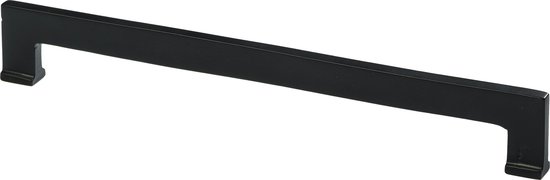 Jolie - Poignée de meuble Evoke laiton / Noir 224 mm - J.1507. BK