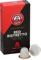 Grootmoeders Koffie | Koffiecups Red Ristretto | 100 stuks