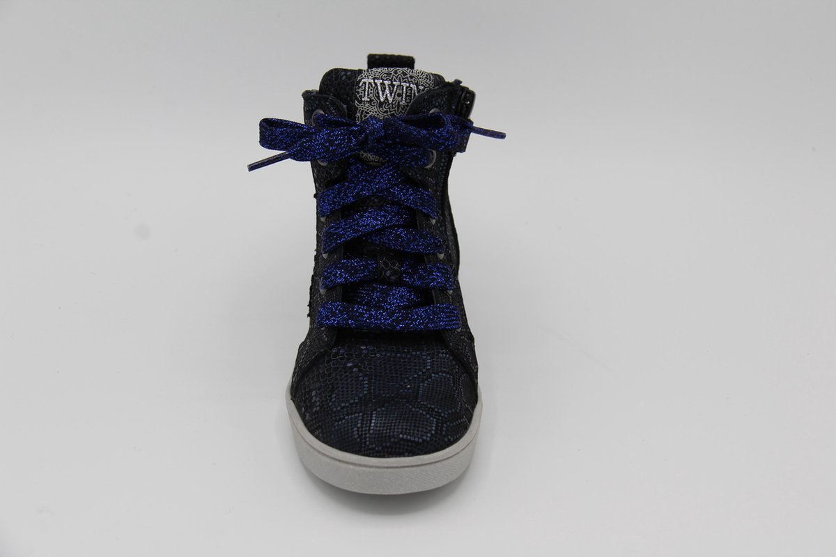 Twins enkelhoge sneaker blauw- breedte 5- maat 21 | bol.com