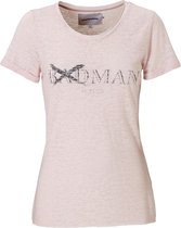 T-shirt dames - roze - badman hunter - mt XS