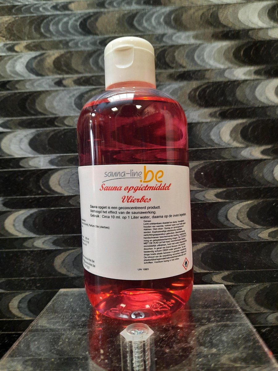 sauna opgietmiddel vlierbes 250 ml - sauna geuren - sauna opgiet