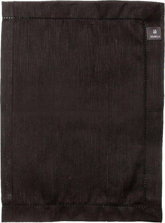Himla Ebba placemat kohl 37 x 50 2 stuks