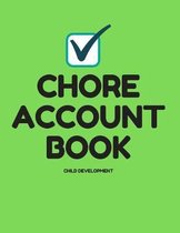 Chore Account Book Child Development