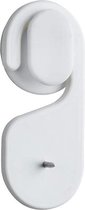 Wenko Shampoo-flessenhouder 8 Cm Polypropyleen Wit 2-delig